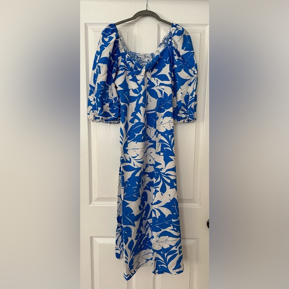 Velvet Torch Printed Midi-Dress XL - Picture 4 of 8